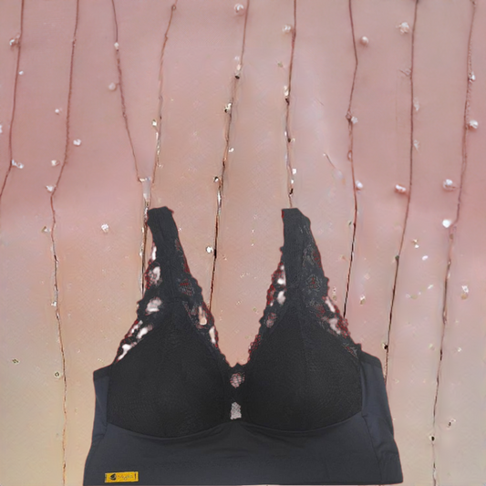 Eleve seu Look: Sutiã de Renda com Bojo Soft e Acabamento Perfeito - Mylla Lingerie